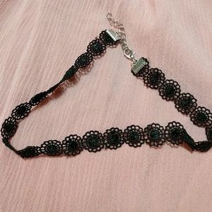 Flower Crochet Choker